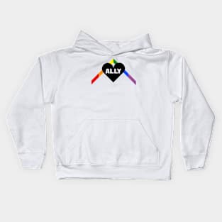 Ally Chevron Kids Hoodie